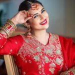 Divyanka Tripathi Instagram - Put on your red, drive away your blues! ❤️ . . . Styling: @stylebysugandhasood Outfit: @emiraasbyindrani Jewellery: @rimayu07 Makeup : @sharukh_rocks902 Photographer : @prathameshb84