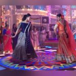 Divyanka Tripathi Instagram - Found a raw footage of face-off with @sudhaachandran ji from #YehHaiMohabbatein. I still remember how excited and nervous I got the moment I got to know I had to dance with the dancing maestro the same day. I was in 1st std when I was first shown 'Nache Mayuri' and I was blown away by her determination, courage and grace. I could never get anywhere close to her finesse but this moment shrieks out loud that - Dreams do come true! Life can surprise you & make you groove alongside your childhood 'hero'ine.