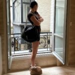Dixie D’Amelio Instagram – big @ysl girl 🖤 Paris, France