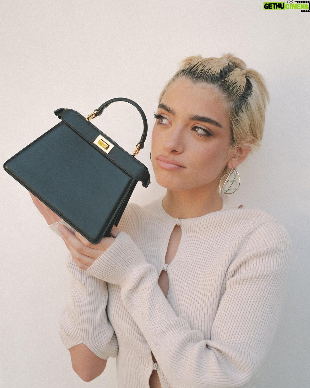 Dixie D'Amelio Instagram - @fendi 😇 #fendipeekaboo #inlovewithmypeekaboo #fendi 🤍