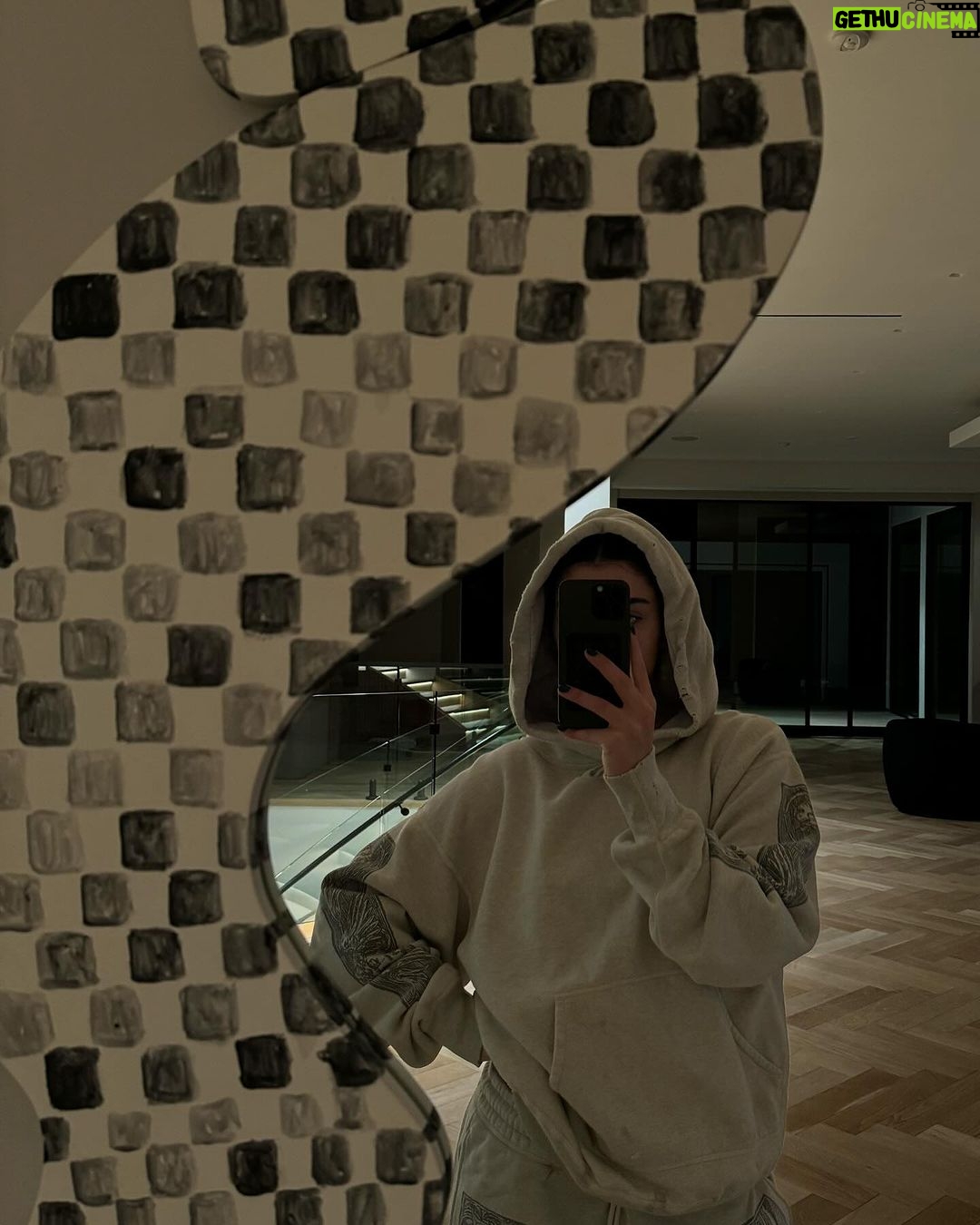 Dixie D'Amelio Instagram - making this house feel like a home <3 thank you so much @hannahpolskinstudio for these incredible pieces đĒŠđ¤đī¸