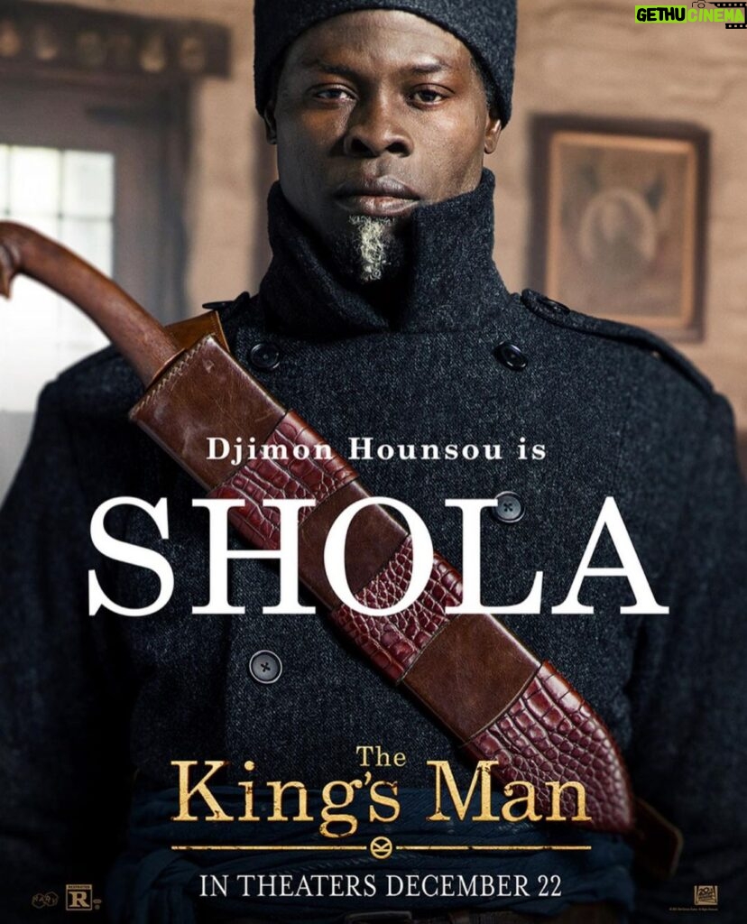 Djimon Hounsou Instagram - Meet Shola. The King’s Man arrives to theaters December 22nd.