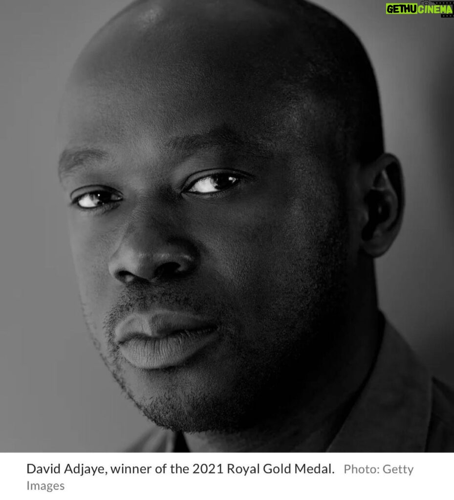 Djimon Hounsou Instagram - From @adjaye_visual_sketchbook @archdigest. Congratulations to Ghanaian-British architect, Sir David Adjaye on his Royal Gold Medal. This is the first time in the award’s 172-year history that it has been presented to a Black architect; congratulations on this historic achievement 🙏🏿