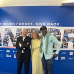 Djimon Hounsou Instagram - I am honored to commemorate the 658 employees Cantor Fitzgerald & BGC Partners lost on 9/11/2001 @CFCharityDay with Edie and Howard Lutnick. Thanks for all the incredible work you’re doing at @CantorRelief. Please support their work with a donation 🙏🏿 link in bio. #CFCharityDay #CantorRelief #CharityDay2023