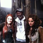 Djimon Hounsou Instagram - #tbt on set of Seventh Son with the wonderful Julianne Moore and Antje Traue🙏🏿