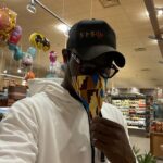 Djimon Hounsou Instagram - African style mask✊🏿