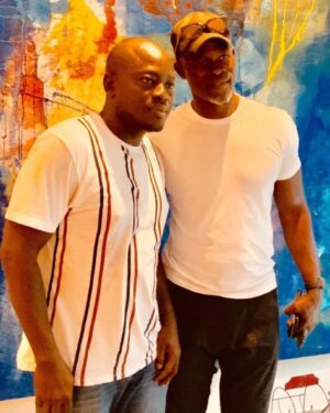 Djimon Hounsou Instagram - #happybirthday to my talented brother @tchifofficiel #Benin