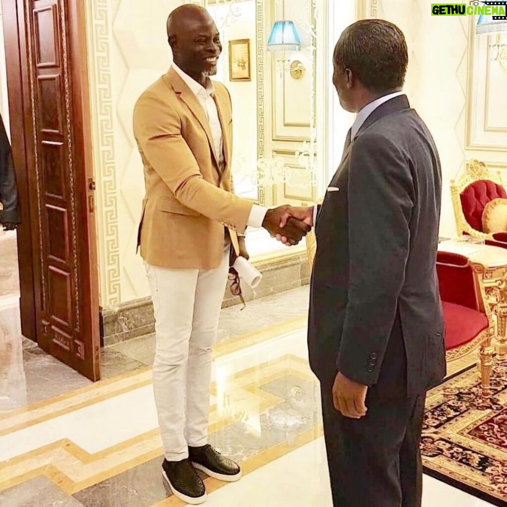 Djimon Hounsou Instagram - #Royalreception #teddynguema thank you for the kind reception #EquatorialGuinea #benedictions Malabo, Equatorial Guinea
