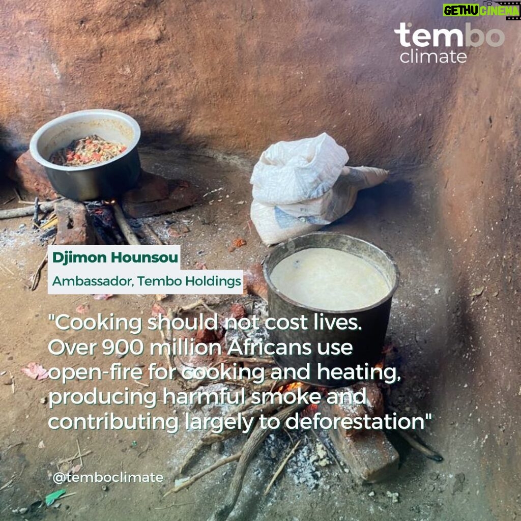 Djimon Hounsou Instagram - African women should not be dying to feed their families. Follow Tembo Climate to learn more about the deployment of their rocket stove, a simple appliance that tackles this issue and beyond. #cookstoves #sustainability #africa #empoweringwomen
