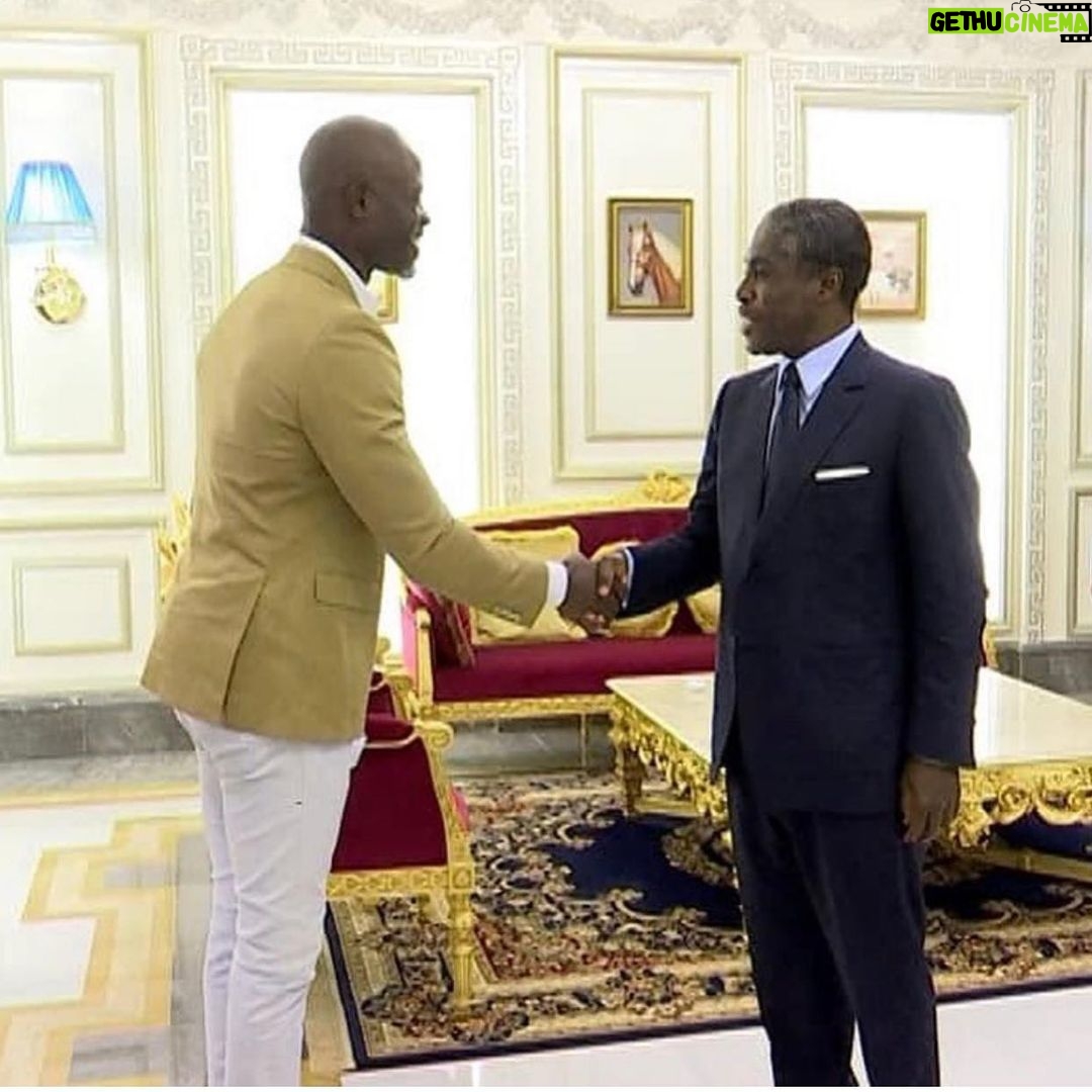 Djimon Hounsou - 8.7K Likes - @teddynguema thx 4 the amazing time #equatorialguinea 🇬🇶 much love