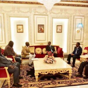 Djimon Hounsou Instagram - #Royalreception #teddynguema thank you for the kind reception #EquatorialGuinea #benedictions