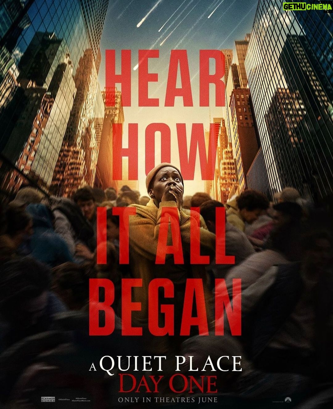 Djimon Hounsou Instagram - Hear how it all began. @aquietplace: Day One arrives in theatres June 28. #AQuietPlace