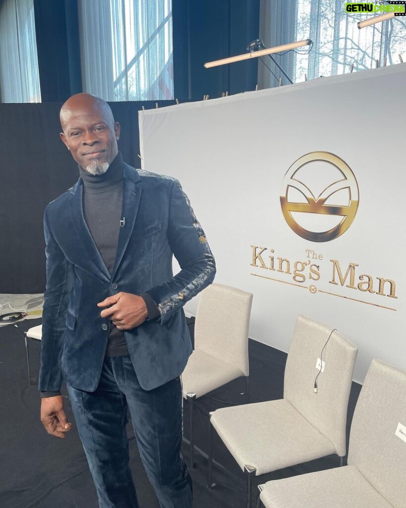 Djimon Hounsou Instagram - Press day. The King’s Man hits theaters December 22nd 🙏🏿