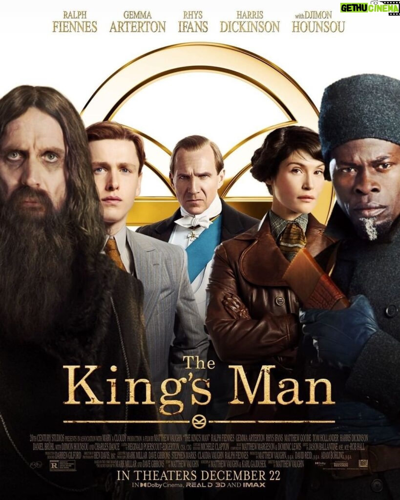 Djimon Hounsou Instagram - Meet me when you and a guest attend the world premiere of The King's Man in London on Monday, December 6, 2021. Exclusive tickets available through the link in bio.