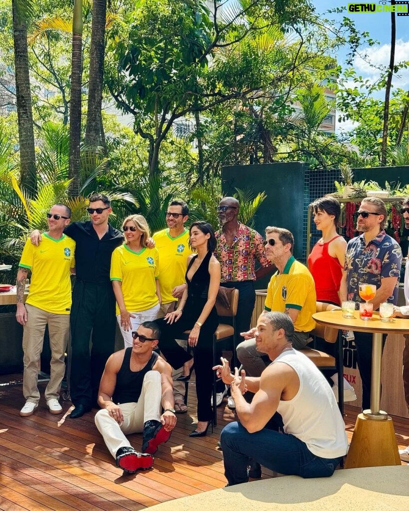Djimon Hounsou Instagram - Thank you, Brasil 🇧🇷 São Paulo, Brazil