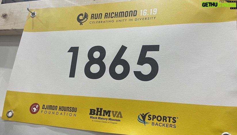 Djimon Hounsou Instagram - I am excited to announce that my nonprofit @dhf_org will host RUN RICHMOND 16.19 on Sep 17, 2022 in Richmond, VA. This meaningful cultural running event shines a light on the sacrifices & achievements of the African American community through a symbolic route of 16.19 miles (and shorter distances). Our race courses trace Black History over the past +400 years and let you touch & feel history up close and personal. We are organizing this event in close collaboration with @bhmva and @sportsbackers. Registrations open now; link in bio. Sign up today, my friends! #RR1619 #blackhistory Richmond, Virginia