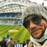 Dmitriy Khrustalev Instagram - “Фишт” в переводе с английского “рыбат”. Сочи-Зенит 1:2!!! Шапка: @ne_babushka @metkivsem.ru @dmitry_khrustalev Fisht Olympic Stadium