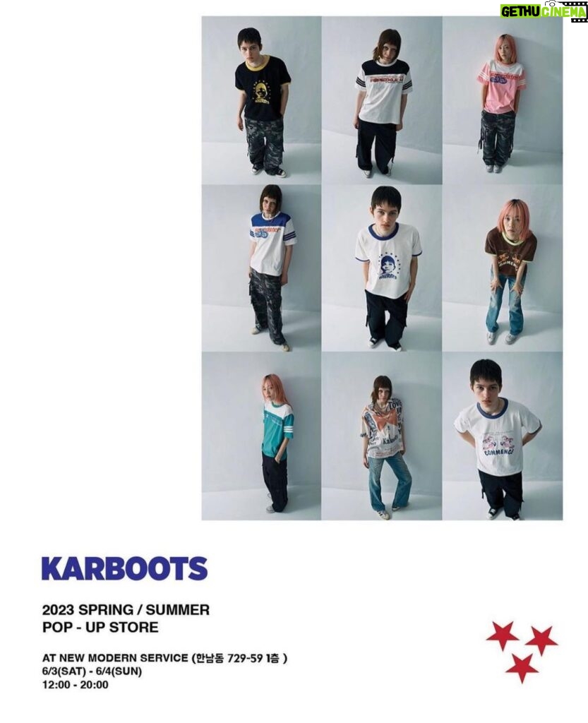 Do Yeon-jin Instagram - ⭐️⭐️⭐️⭐️⭐️⭐️⭐️⭐️ 1ST KARBOOTS POP-UP Karboots의 첫번째 팝업이벤트에 초대합니다. 이틀동안 진행 되는 Karboots 23SS 첫번째 시즌을 10%할인된 가격으로 만나보실 수 있습니다. Karboots의 첫 시작을 함께 해 주세요. AT (NEW MODERN SERVICE) 서울 용산구 한남동 729-59 1F 6/3(saturday) - 6/4(sunday) 12:00 - 20:00 @karboots_official ⭐️⭐️⭐️⭐️⭐️⭐️⭐️⭐️⭐️