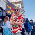 Dominic Howard Instagram – That was a hot one! thanks @redbullracing for looking after us. Sweet result 🏆 #spanishgp #redbullracing Circuit de Barcelona-Catalunya