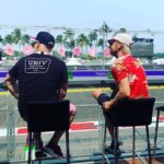 Dominic Howard Instagram - We sat here for 3 days straight 🏎💨 Singapore Grand Prix