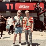 Dominic Howard Instagram – That was a hot one! thanks @redbullracing for looking after us. Sweet result 🏆 #spanishgp #redbullracing Circuit de Barcelona-Catalunya
