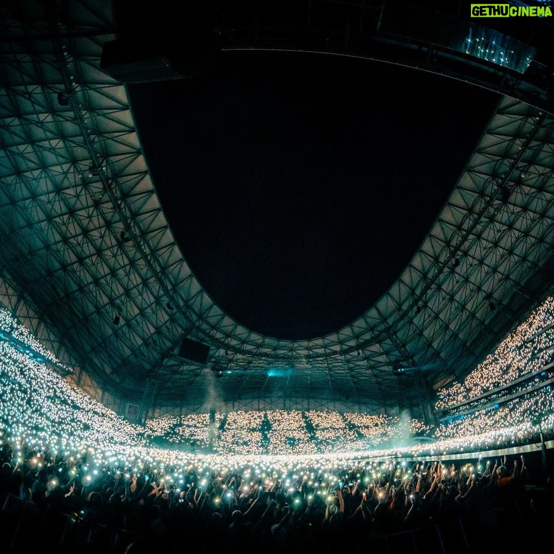Dominic Howard Instagram - So epic Marseille ⚡️Merci beaucoup ⚡️ Stade Orange Vélodrome