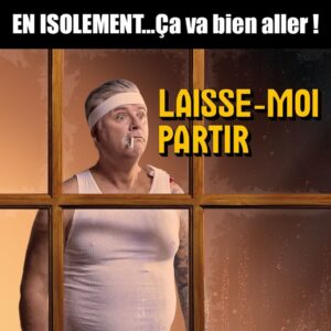 Dominic Paquet Instagram - Ça se passe super bien mon confinement... 🙄 Et vous?