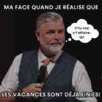 Dominic Paquet Instagram - J’imagine que c’est le retour au travail pour plusieurs d’entre vous aujourd’hui pis c’pas toujours facile, hein? On dirait que les vacances ça passe toujours plus vite que prévu! 😅 Y’en as-tu pour qui c’était difficile à matin? 🥴