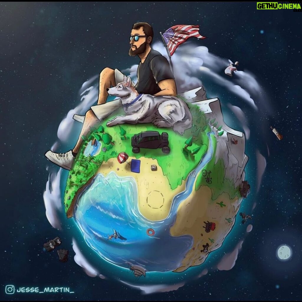 Dominick Reyes Instagram - @jesse_martin_ with a whole vibe! Titled “Dom’s World”. I can’t thank all you artists enough, the stuff you guys do is amazing! #digitalart #world #skill #ufc #art #passion #rollie #pomskie #canam #x3 #trek #traeger #zignum #ramtrucks