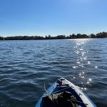 Dominick Reyes Instagram – Laps around the pond  #kayak #cardio #peace