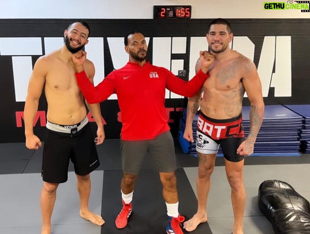 Dominick Reyes Instagram - After much deliberation and prayer I’ve decided I’m going to be doing my next camp in Danbury, CT with team @teixeirammaandfitness. What coach @fernelyfeliz has done with @gloverteixeira is a testament to the dedication to detail, and his ability to maximize an individual fighter’s personality and abilities. The environment coach has created in the gym is one of growth and honesty where progress is first and foremost. On top of that I’m blessed to be surrounded by so much talent and knowledge. @gloverteixeira with a vast well of UFC/MMA knowledge, his toughness, grit and overall character, it’s just awesome to be around him. @alexpoatanpereira his size strength,speed, work ethic and overall ability is second to none in the middleweight decision! @fernely_jr Easily the best boxer I’ve ever had the pleasure to work with. @caio_magalhaes excellent grappling and strength. @turmanmma what can I say he’s a Prodigy! @alii10k don’t sleep on Ali he’s one of the hardest most dedicated skilled 18yr olds I’ve ever met. Everyone I am surrounded by here is a champion and we are coming for all the gold! #scaryteam #baddudes #family #champshit #danbury #nextstep #animals #godisgood @apemanstrong @ufc