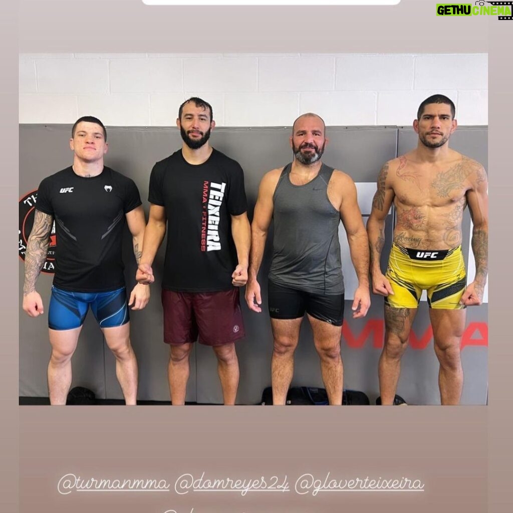 Dominick Reyes Instagram - Thank you Glover for an amazing career! You embody the warrior spirit, your toughness, heart and dedications is something to be admired. Thank you for the love /work during my time in Danbury, I look forward to going back, hanging out in nature and talking about life. You are a great champion and a better man I can’t wait to see what’s next for you big bro. @gloverteixeira #teixeiramma