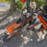 Dominick Reyes Instagram – Awesome Ride with @gallardos_k9s out to Devils Hole today! Finished it off with a swim.
#moto #hd #ktm500 #dualsport #enduro #creek #wideopen #42miles