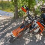 Dominick Reyes Instagram – Awesome Ride with @gallardos_k9s out to Devils Hole today! Finished it off with a swim.
#moto #hd #ktm #dualsport #enduro #creek #wideopen