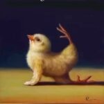 Dominick Reyes Instagram - Yoga Chicks 🐥😂 @luciaheffernan⁠ 📌 TAG a #design © Photo owners | 📣 #MesmerizeD⁠ ⁠ #yoga #art #chicks #music