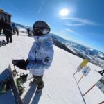 Dominick Reyes Instagram - Throwback to my annual mammoth trip with family and friends. Take a ride with me down saddle bowl! @mammothmountain #snowboard #mammoth #360 #action #sports #gilsonsnow #customboard #thedevastator #tbt #ikonpass