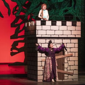 Dominique Devenport Instagram - Noch schnell den Zopf fertig flechten und auf geht‘s - wir spielen RAPUNZEL am @volkstheaterrostock 
mit
@felix_thewanger 

📸: Frank Hormann