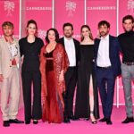 Dominique Devenport Instagram - CANNES @canneseries @sisi.rtl @svenbohse @jannik.schuemann @paulinerenevier @giovanni_funiati @jazztufanio #juliastemberger Thank you @lalaberlin for the outfit