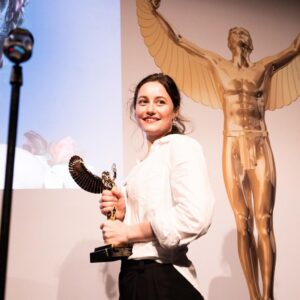 Dominique Devenport Instagram - 3 Jupiter Awards for SISI👑👑👑

🏆 Beste TV Serie National

🏆 Beste TV Darstellerin National (moi 😉) 

🏆 Bester TV Darsteller National @jannik.schuemann 

Thank you to everyone who voted for us!!! ♡ 

@jannik.schuemann @svenbohse @paulinerenevier @giovanni_funiati @sisi.rtl @storyhouseproductions @andreas.gutzeit.313 @elenahell_autorin @franziska_aigner_casting 

📸:
Jupiter @hubert_burda_media 
and also:
@paulinerenevier 
@draganamilojevi

Hair&Makeup:
@hairandmakeup.beautyart