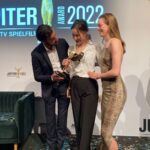 Dominique Devenport Instagram - 3 Jupiter Awards for SISI👑👑👑 🏆 Beste TV Serie National 🏆 Beste TV Darstellerin National (moi 😉) 🏆 Bester TV Darsteller National @jannik.schuemann Thank you to everyone who voted for us!!! ♡ @jannik.schuemann @svenbohse @paulinerenevier @giovanni_funiati @sisi.rtl @storyhouseproductions @andreas.gutzeit.313 @elenahell_autorin @franziska_aigner_casting 📸: Jupiter @hubert_burda_media and also: @paulinerenevier @draganamilojevi Hair&Makeup: @hairandmakeup.beautyart