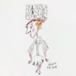 Don Shank Instagram - Frequently I just keep drawing until the page is full. And I also isolate subjects for posting a lot of the time. Here's both... #proto_wilma #vanhalenlogo Pixar