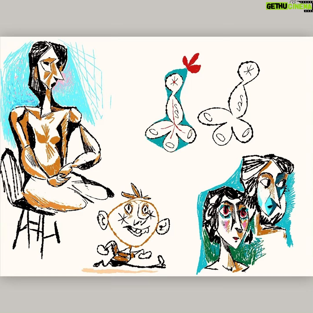 Don Shank Instagram - Goofing and color variations on goofing. #digital