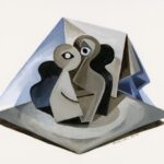 Don Shank Instagram - Folded Face - based on a previous drawing from 2015 ..... #painting #face #forsale Pixar