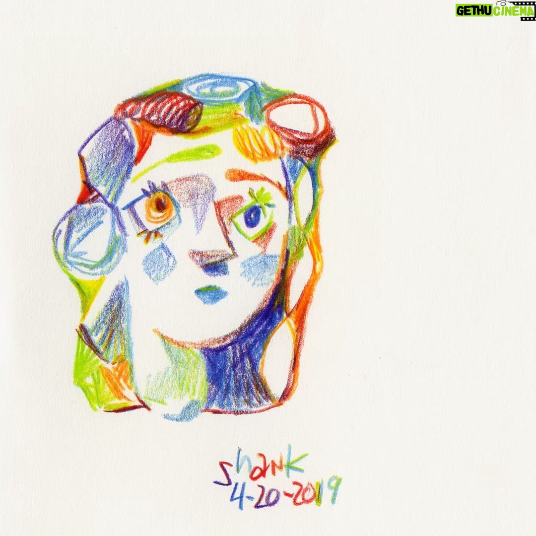 Don Shank - 472 Likes - Multicolor pencil. I just draw, it picks the color.