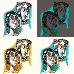 Don Shank Instagram - Goofing and color variations on goofing. #digital