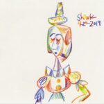Don Shank Instagram - Multicolor pencil. I just draw, it picks the color. Pixar
