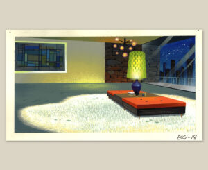 Don Shank Instagram - 1995 - I just found this background drawing I did from a short I made at Hanna-Barbera with @charliejamesbean and @careyyost called "Buy One, Get One Free". Key paintings by @scott.wills Last two images are low res screenshots from the video.