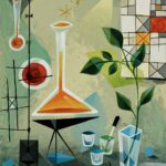 Don Shank Instagram - I'm very excited that a painting of mine, Laboratory Still Life 01 (2009), was used as the cover art for a book by Claire Post called Doctor Abbot. The book just came out and is available to purchase at bookstores including Amazon and Waterstones, as well as directly from the author Claire Post at http://www.clairepost.com