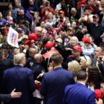 Donald Trump Instagram - THANK YOU—ROCK HILL, SOUTH CAROLINA, I LOVE YOU! Get out and VOTE tomorrow, so we can SAVE AMERICA, and MAKE AMERICA GREAT AGAIN! Find your voting location — at the link in bio. #TRUMP2024 Rock Hill, South Carolina