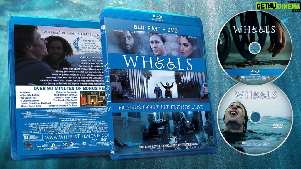 Donavon Warren Instagram - Wheels Blu-Ray + DVD Combo now available on Amazon with Free Prime shipping! https://www.amazon.com/Wheels-Donavon-Warren/dp/B071WN62ZN/ Loaded Dice Films